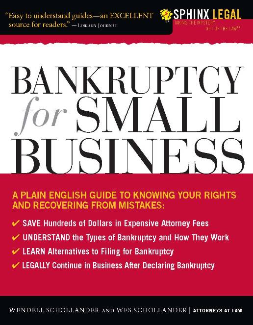Title details for Bankruptcy for Small Business by Wendell Schollander - Available